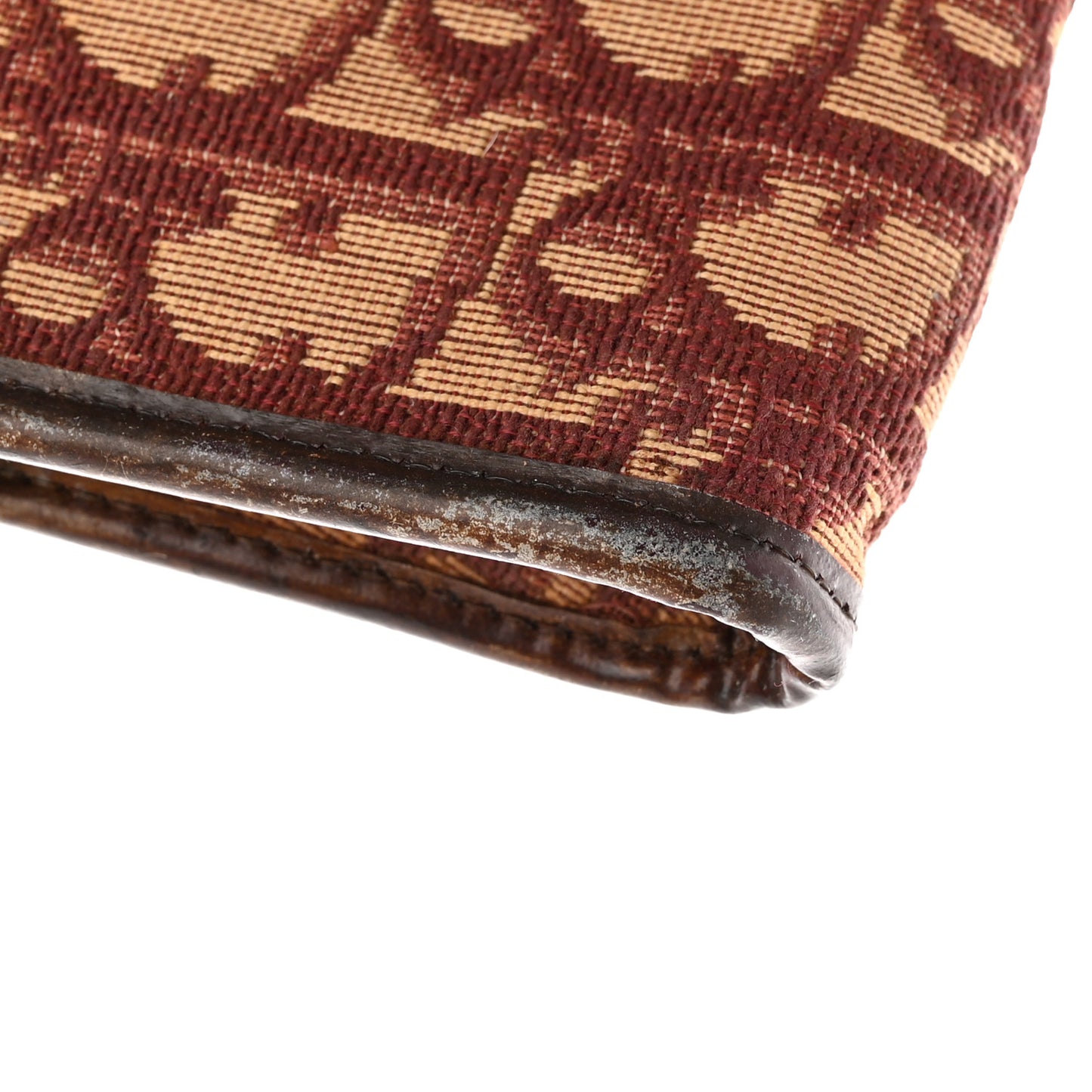 Monogram Clutch Burgundy
