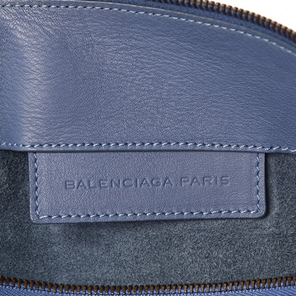 Balenciaga Veau Papier Bolster Bleu 7 of 8