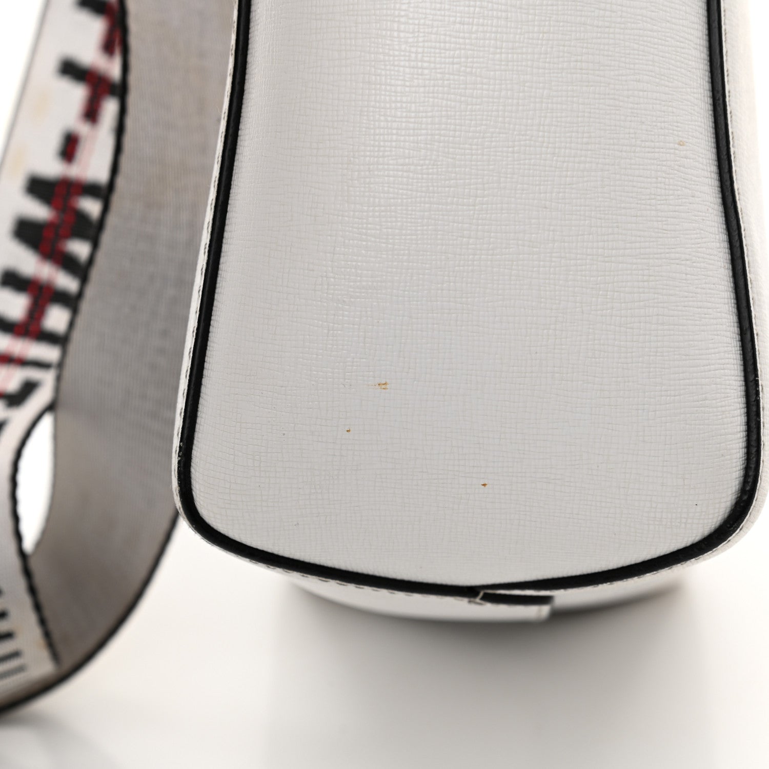 Off-White Calfskin Sculpture Tote Bag White 14 of 18