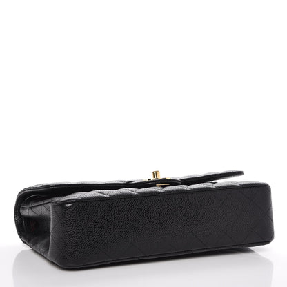 Chanel Caviar Quilted Medium Double Flap Black 4 of 9