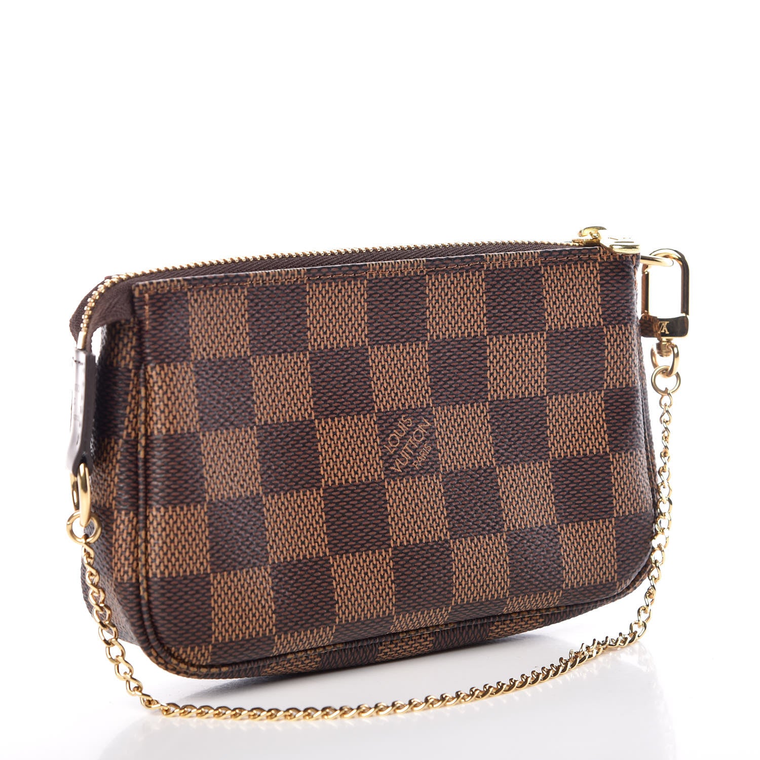Louis Vuitton Damier Ebene Mini Pochette Accessories 3 of 10
