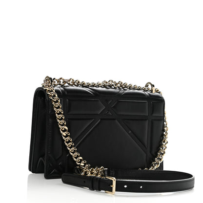 Christian Dior Lambskin Medium Diorama Flap Bag Black 3 of 12