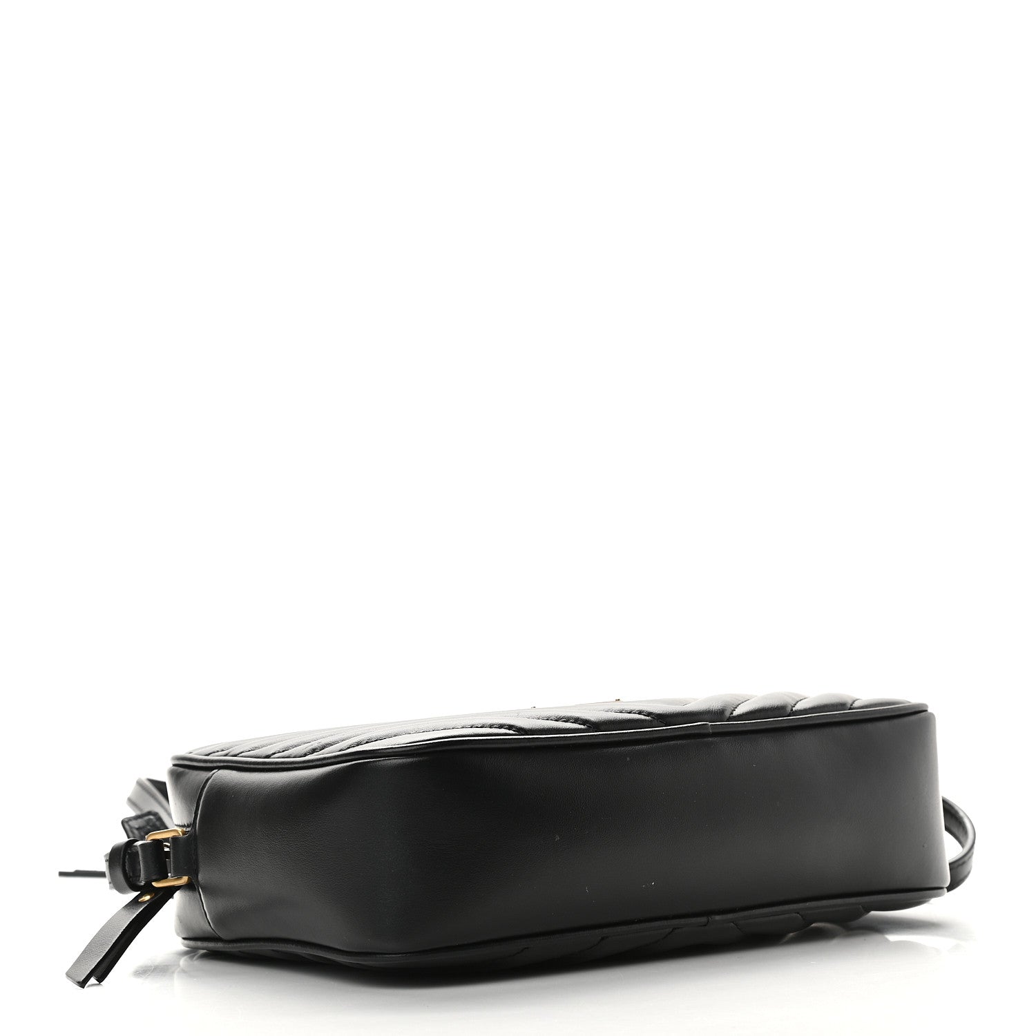 Saint Laurent Calfskin Matelasse Monogram Lou Camera Bag Black 4 of 9