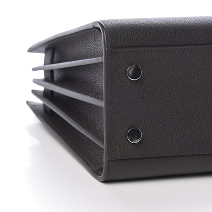 Saint Laurent Grained Calfskin Baby Sac De Jour Coal 8 of 9