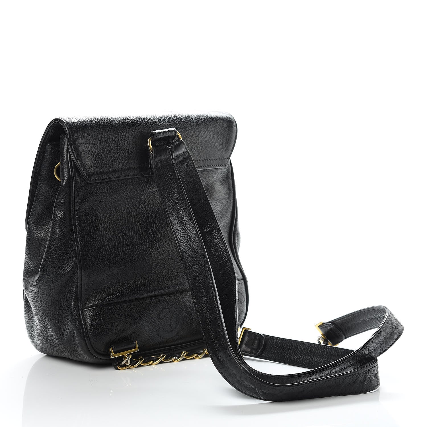 Chanel Caviar CC Backpack Black 3 of 15