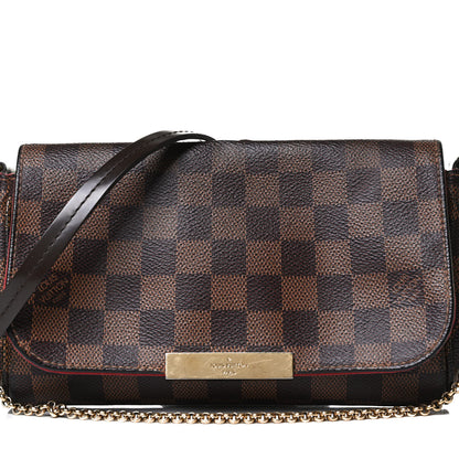 Louis Vuitton Damier Ebene Favorite PM 8 of 18