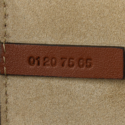 Chloe Calfskin Suede Mini Chain Faye Shoulder Bag Tobacco 9 of 10