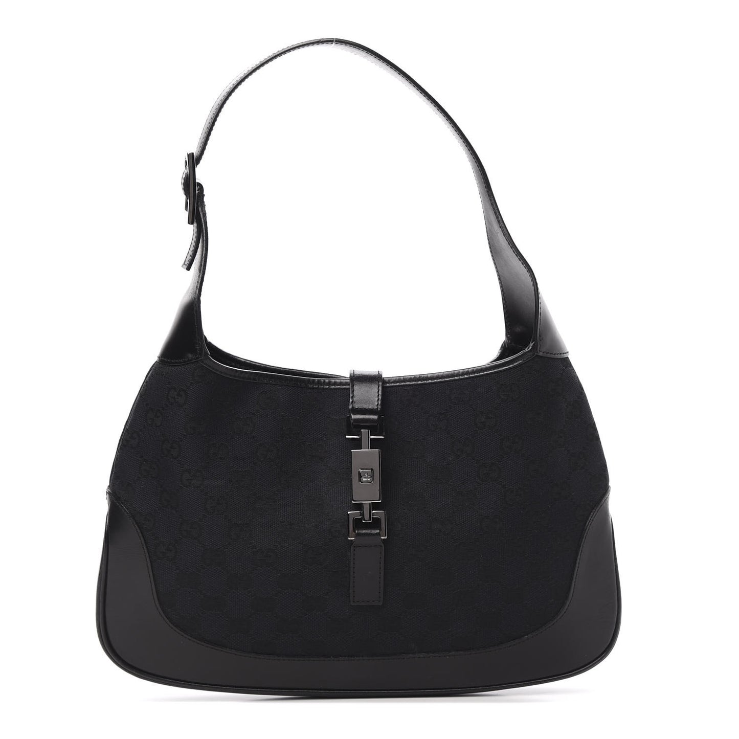 Monogram Jackie O Hobo Black