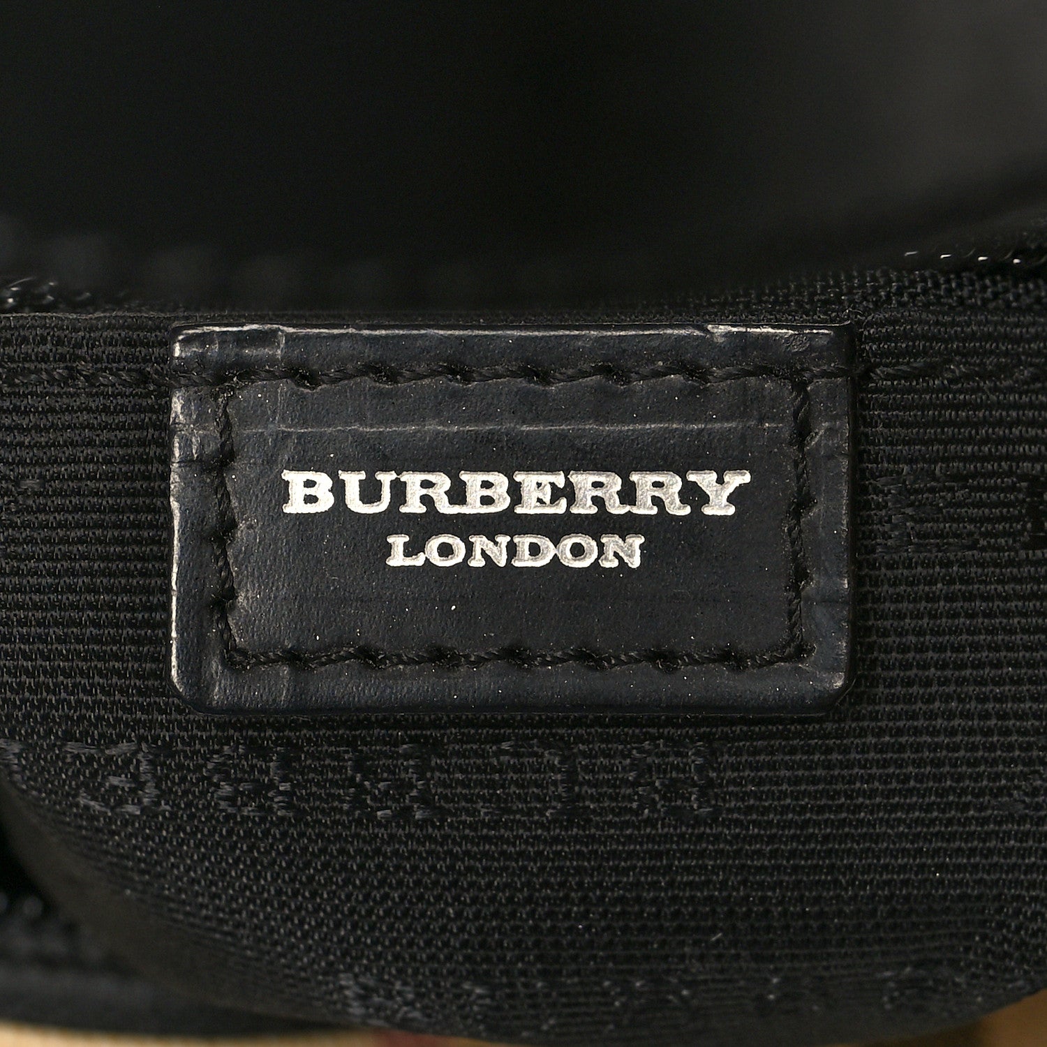 Burberry House Check Small Tote Black 7 of 9