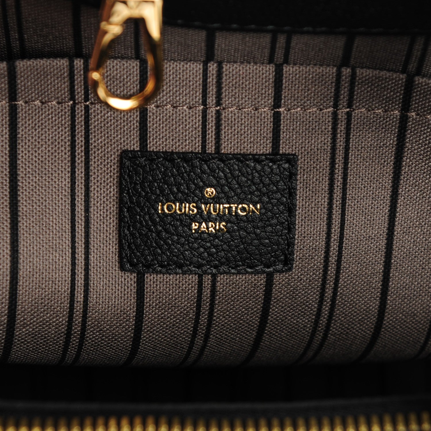Louis Vuitton Empreinte Montaigne GM Black 6 of 8