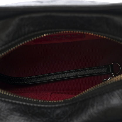Chanel Aged Calfskin Quilted Small Gabrielle Logo Hobo Black 5 of 10