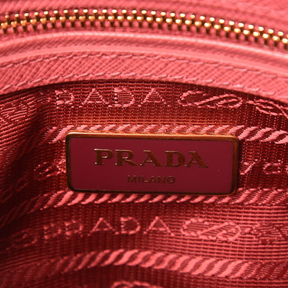 Prada Saffiano Lux Small Promenade Tote Peonia 6 of 7