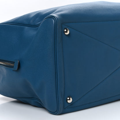 Hermes Epsom Victoria II 50 Bleu De Galice 8 of 9