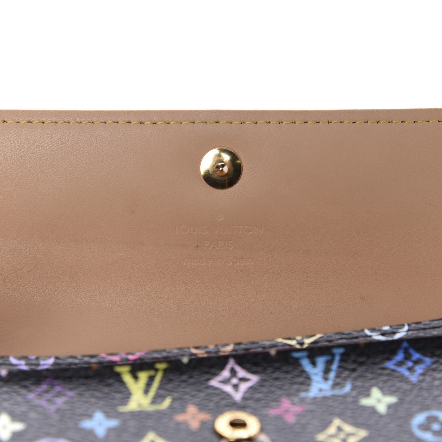 Monogram Multicolor Alexandra Wallet Black
