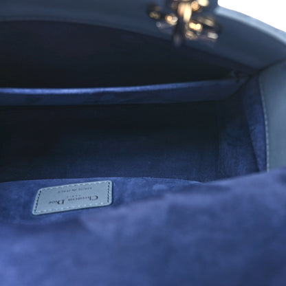 Christian Dior Lambskin Cannage Gradient Medium Lady Dior Blue 5 of 9