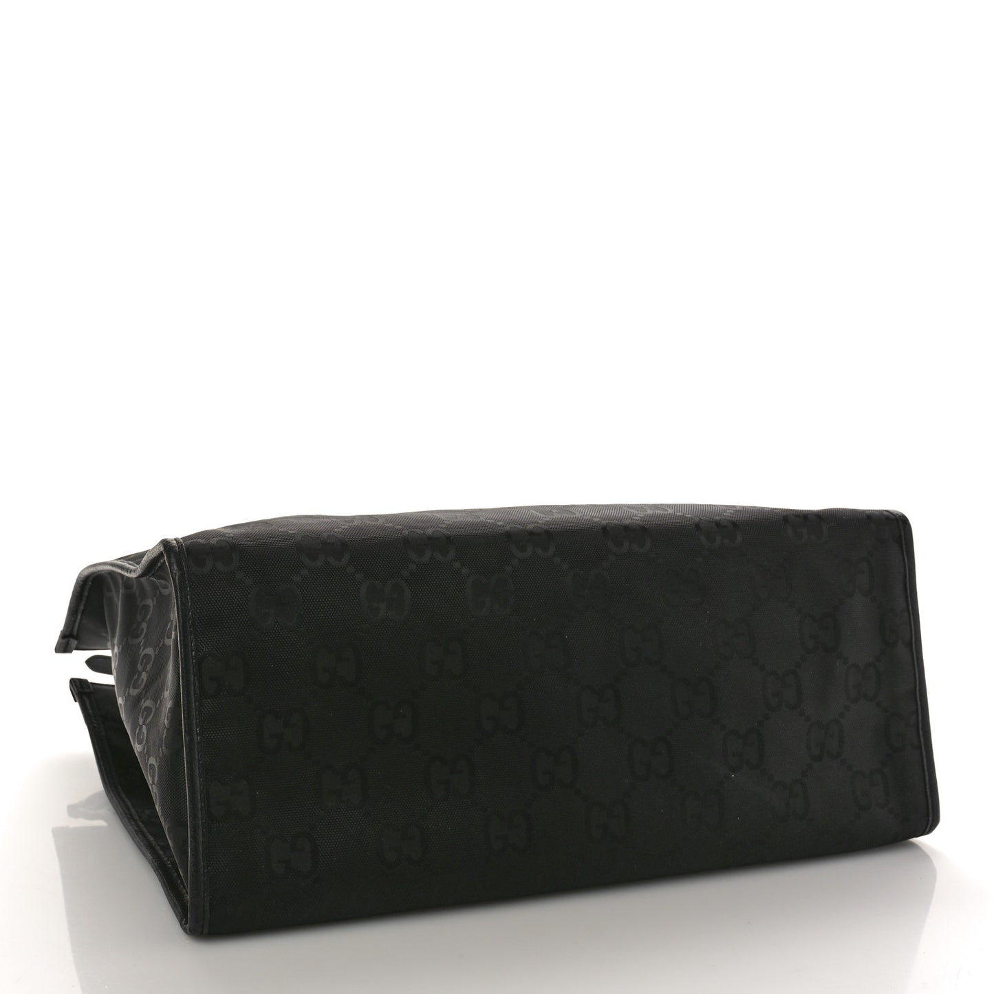 Econyl Nylon Monogram Large Off The Grid Tote Bag Black