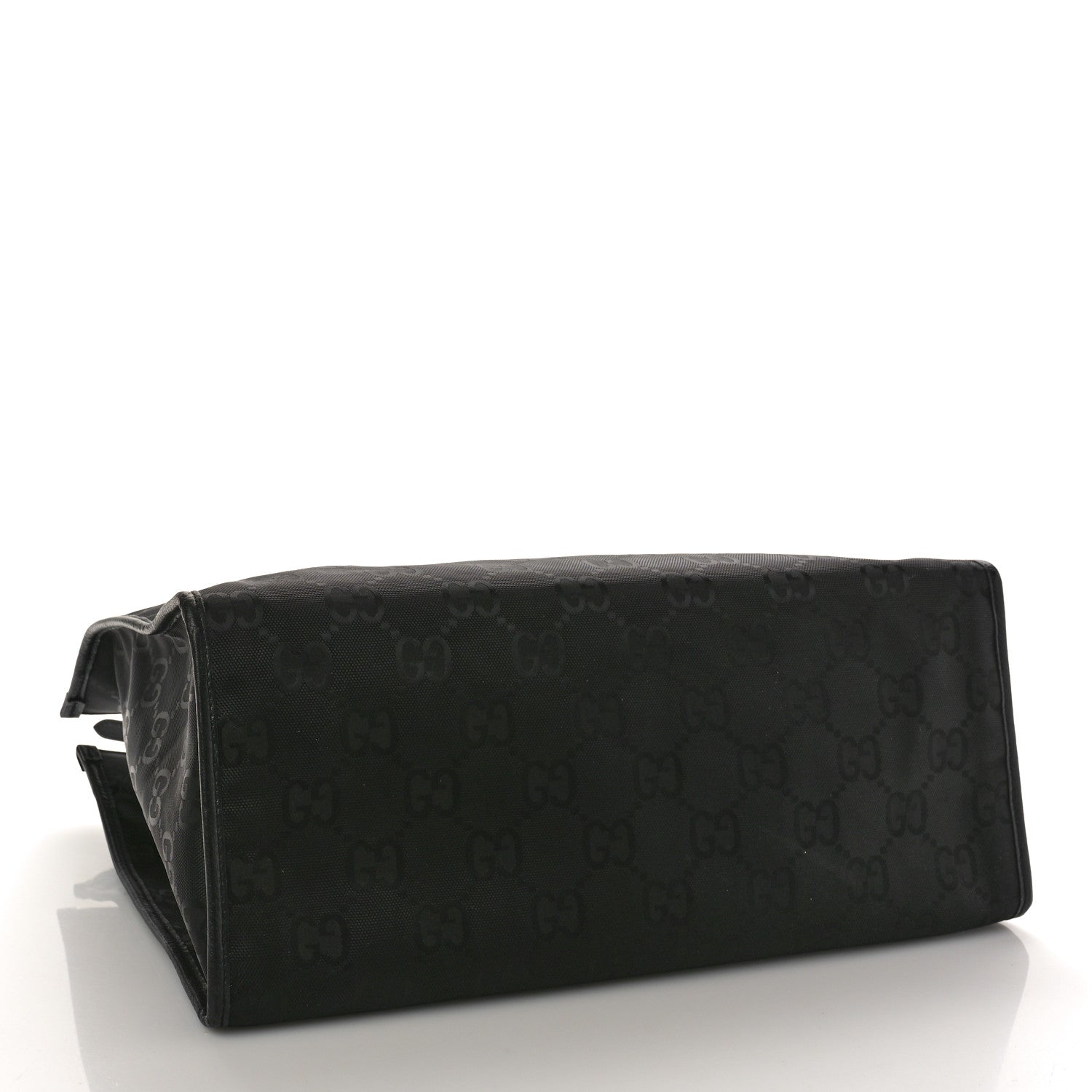 Gucci Econyl Nylon Monogram Large Off The Grid Tote Bag Black 4 of 11