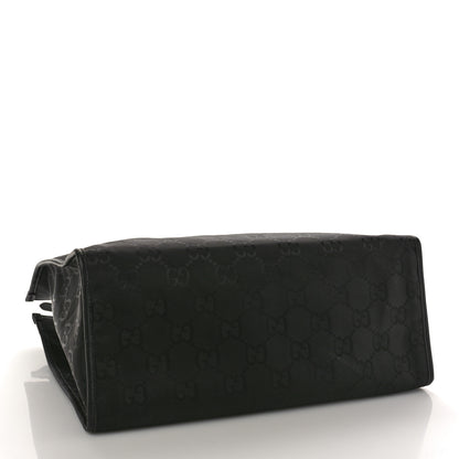 Gucci Econyl Nylon Monogram Large Off The Grid Tote Bag Black 4 of 11