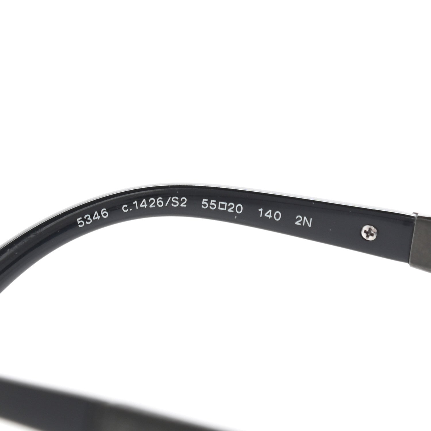 Chanel Butterfly Signature Sunglasses 5346 Black 6 of 9