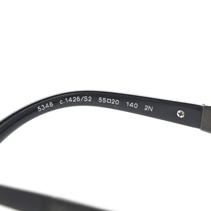 Chanel Butterfly Signature Sunglasses 5346 Black 6 of 9
