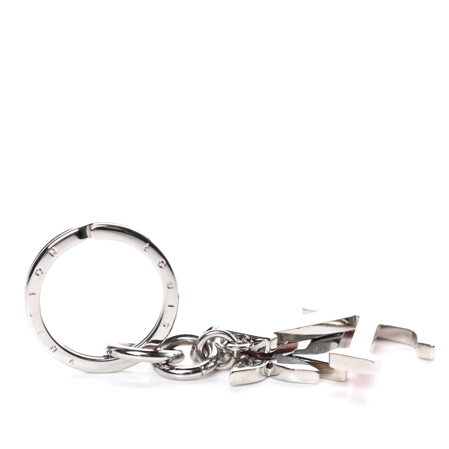 LV Capucines Bag Charm Key Holder Rouge Light Pink