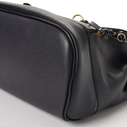 Chloe Calfskin Medium Owen Flap Bag Full Blue 10 of 10