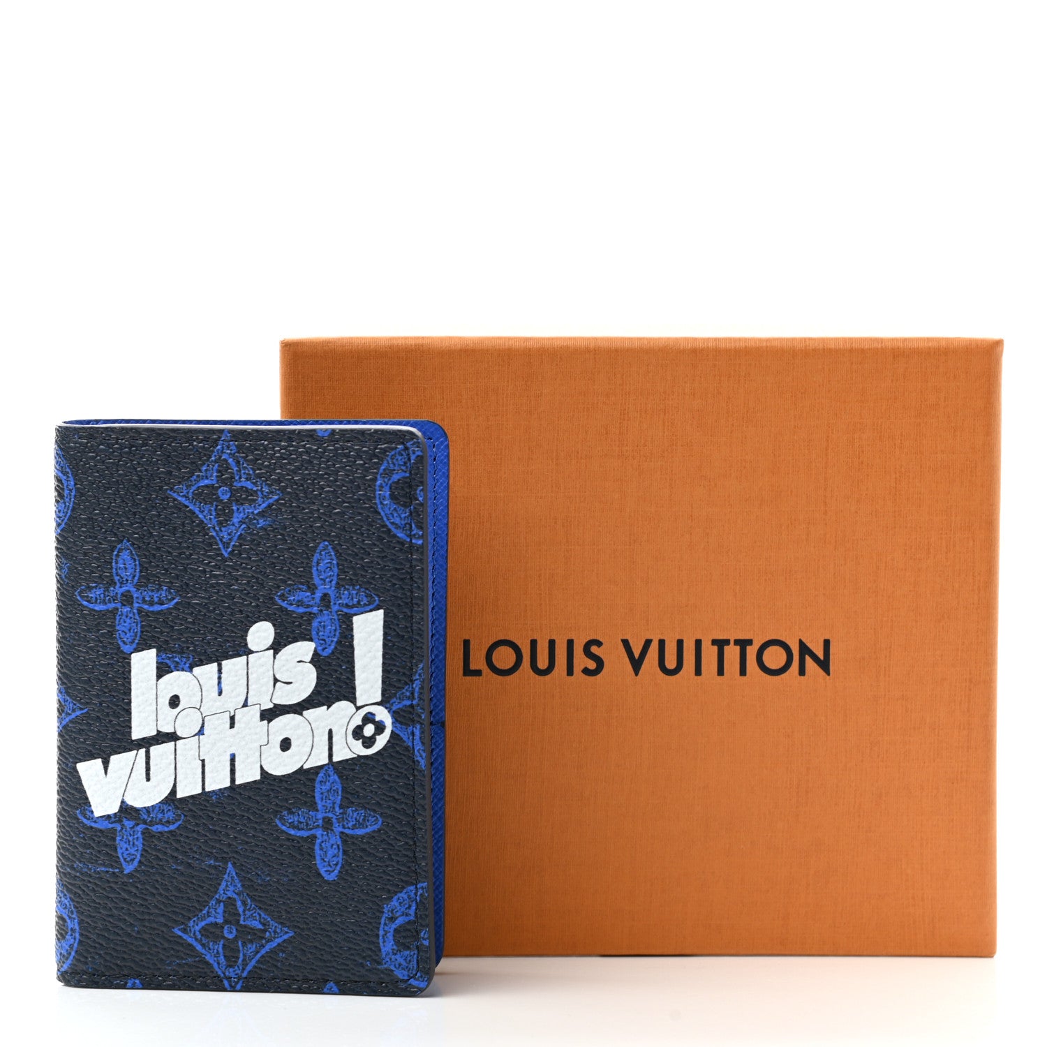 Louis Vuitton Vintage Monogram Everyday LV Pocket Organizer Blue 7 of 7
