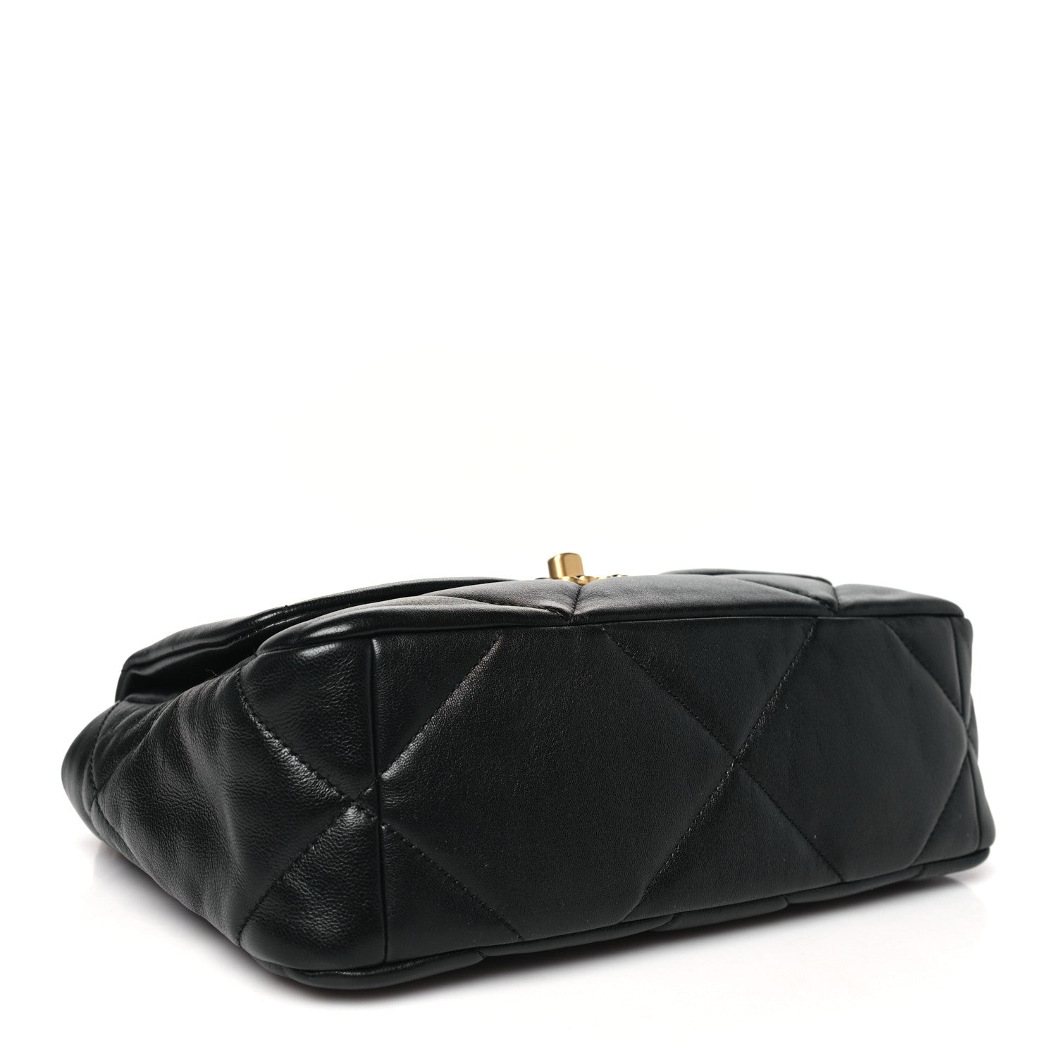 Chanel Lambskin Quilted Medium Chanel 19 Flap Black 4 of 10