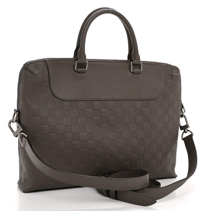 Louis Vuitton Damier Infini Porte-Documents Jour NM Granit 3 of 13