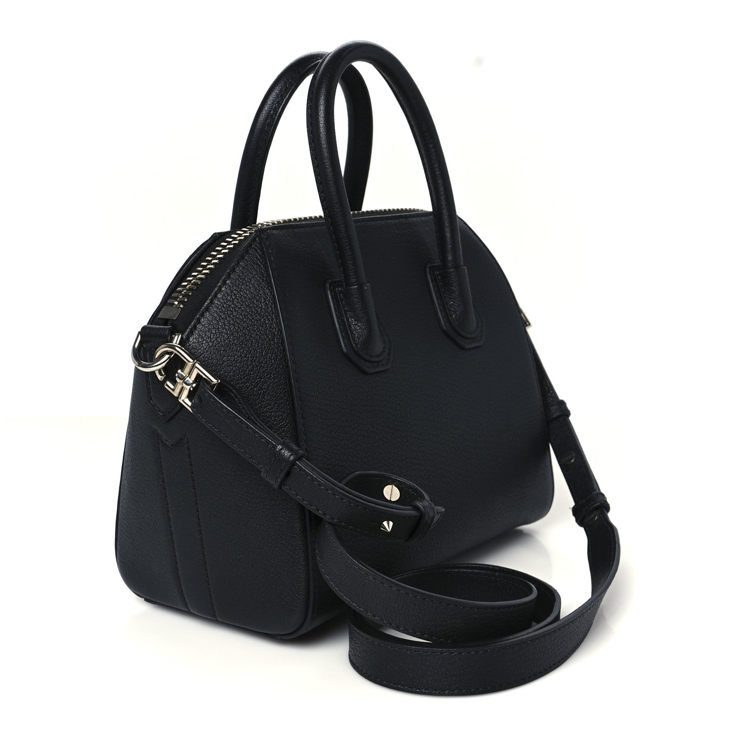 Givenchy Sugar Goatskin Mini Antigona Black 2 of 9