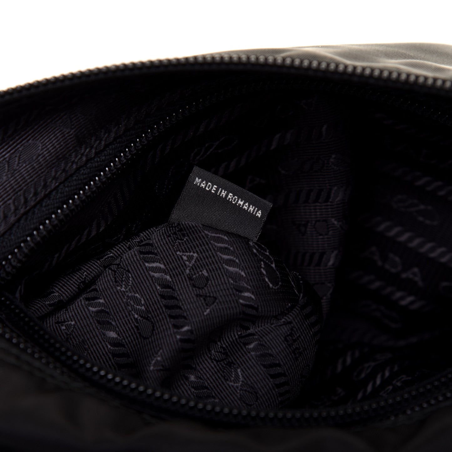 Nylon Vela Cosmetic Pouch Black