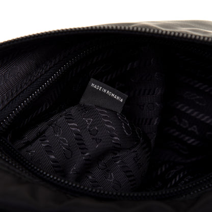 Prada Nylon Vela Cosmetic Pouch Black 9 of 11