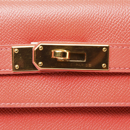 Hermes Epsom Kelly Sellier 32 Rose Jaipur 13 of 16