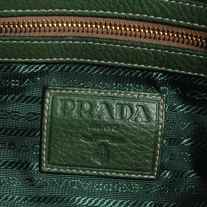 Prada Vitello Caribu Bauletto Larice 7 of 8