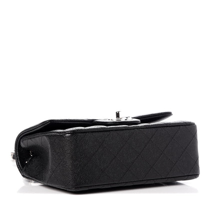 Chanel Caviar Quilted Mini Rectangular Flap Black 4 of 8