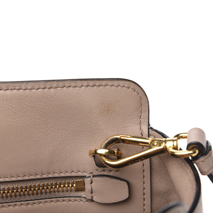 Prada Saffiano Soft Calfskin Small Zippered Tote Cipria 13 of 13