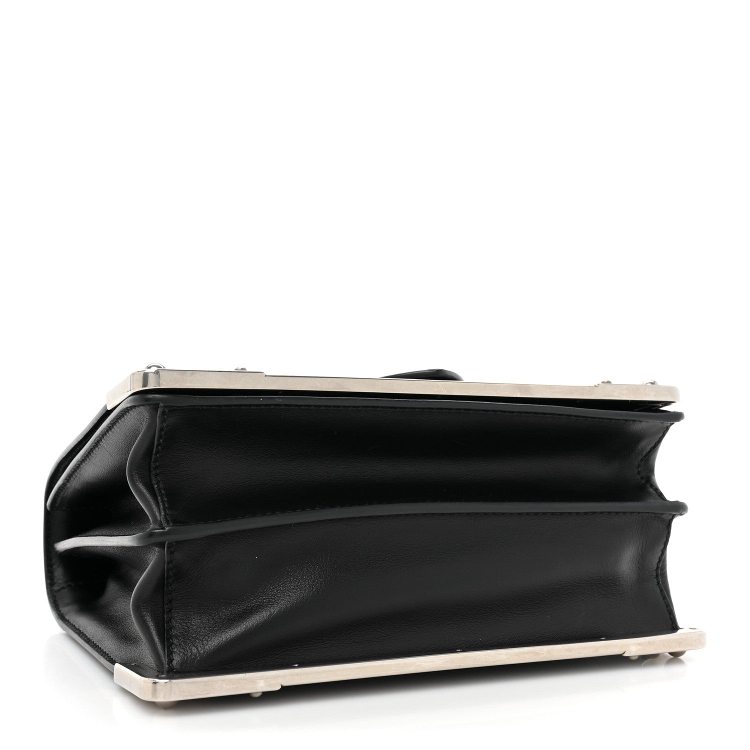 Prada City Calf Saffiano Cahier Bag Black 4 of 10