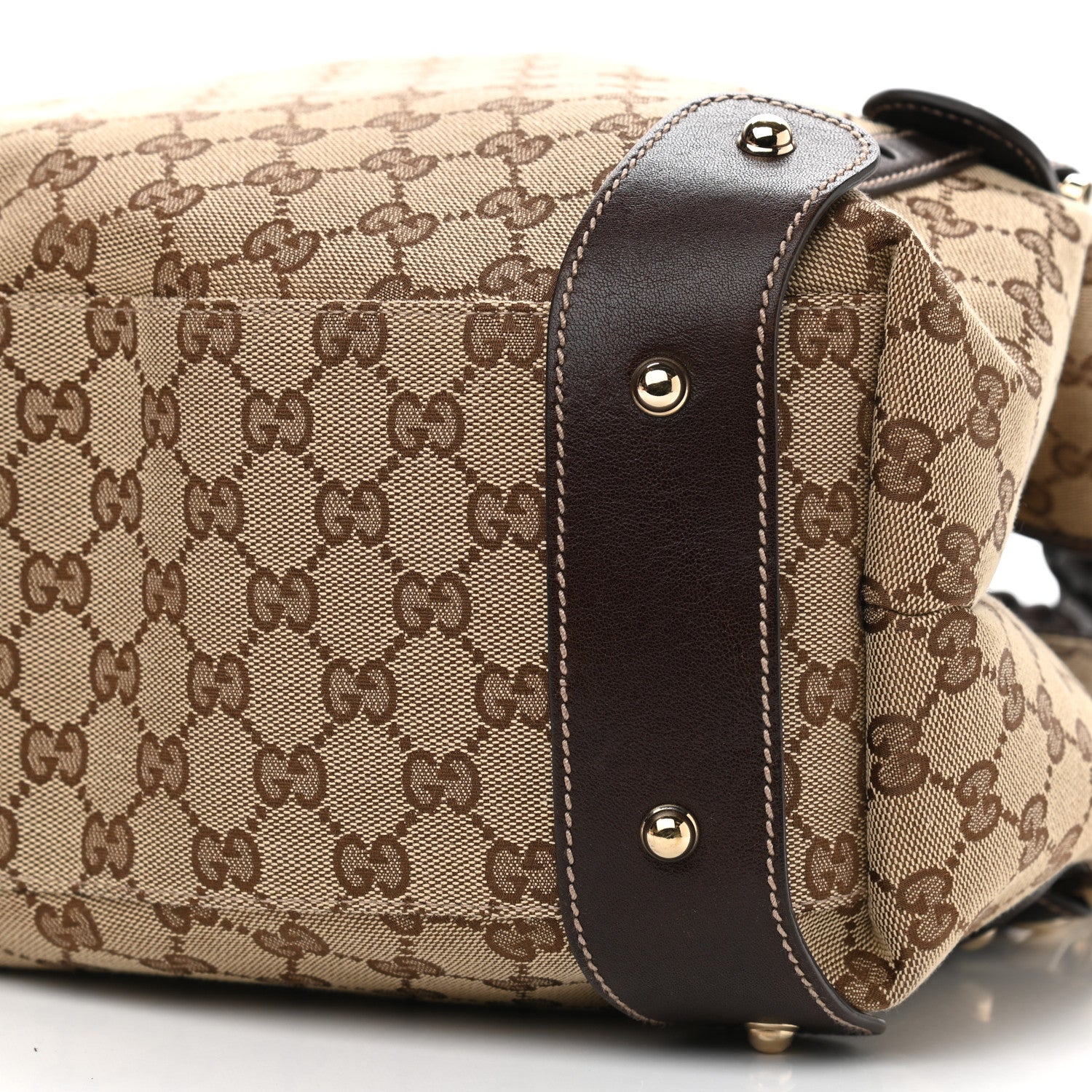 Gucci Monogram Medium Pelham Shoulder Bag Dark Brown 9 of 11