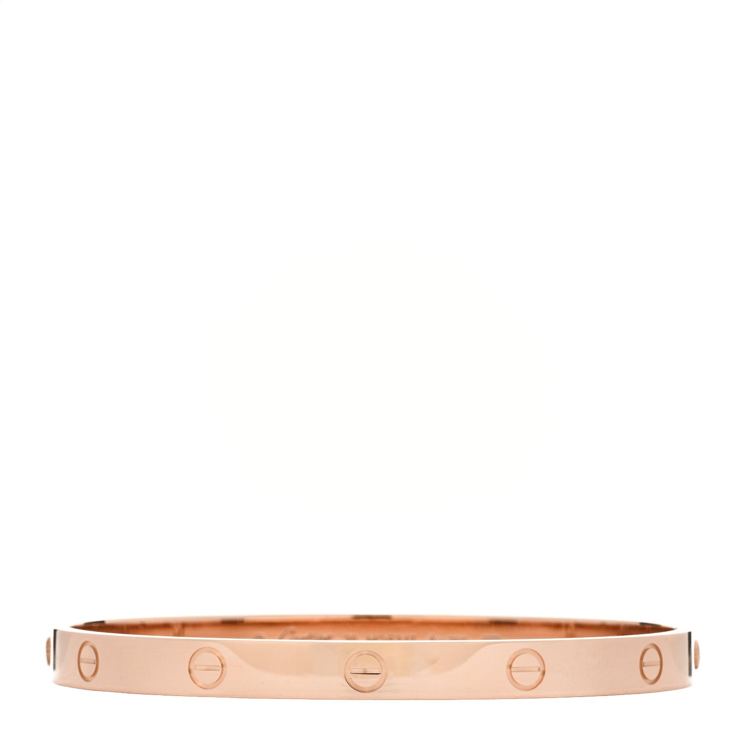 Cartier 18K Pink Gold LOVE Bracelet 20 2 of 6