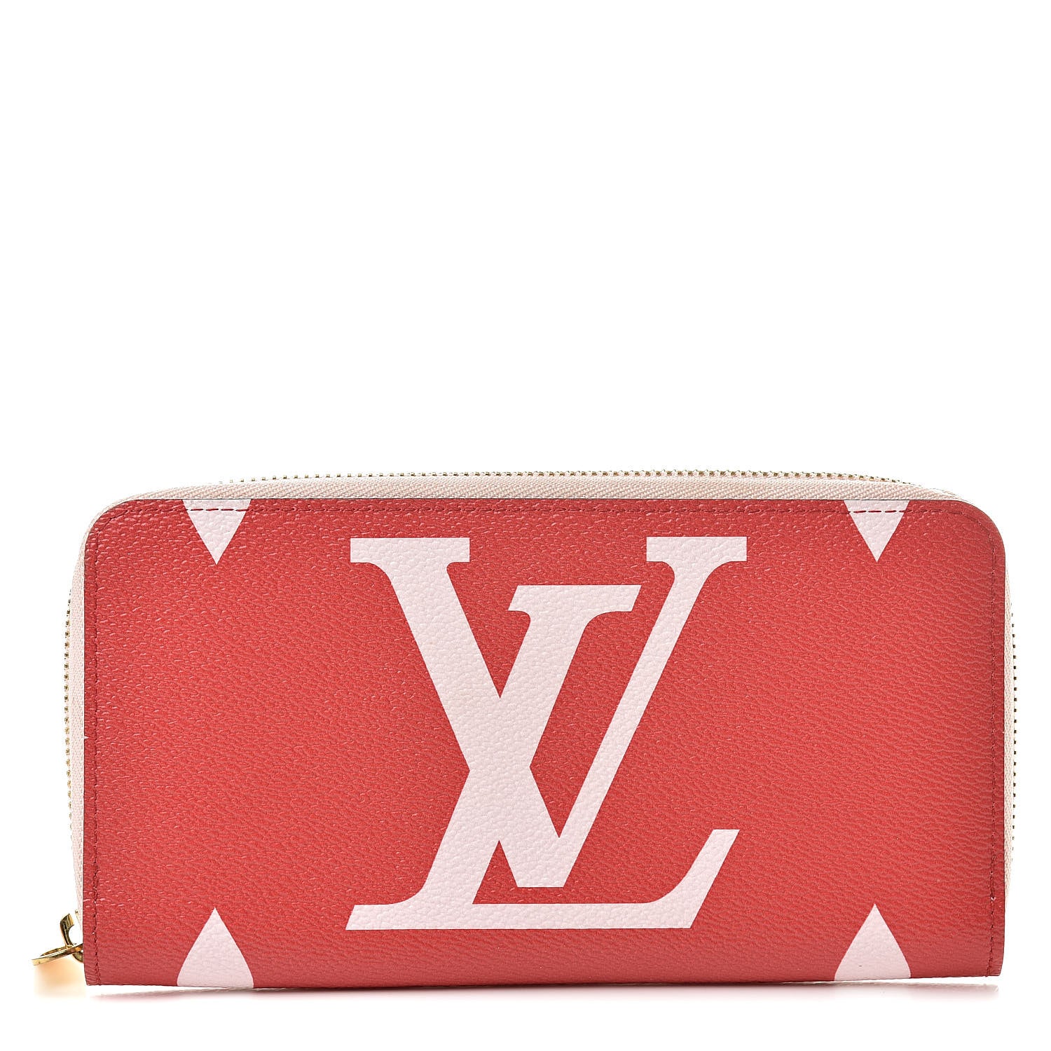 Louis Vuitton Monogram Giant Zippy Wallet Rouge Rose 1 of 7