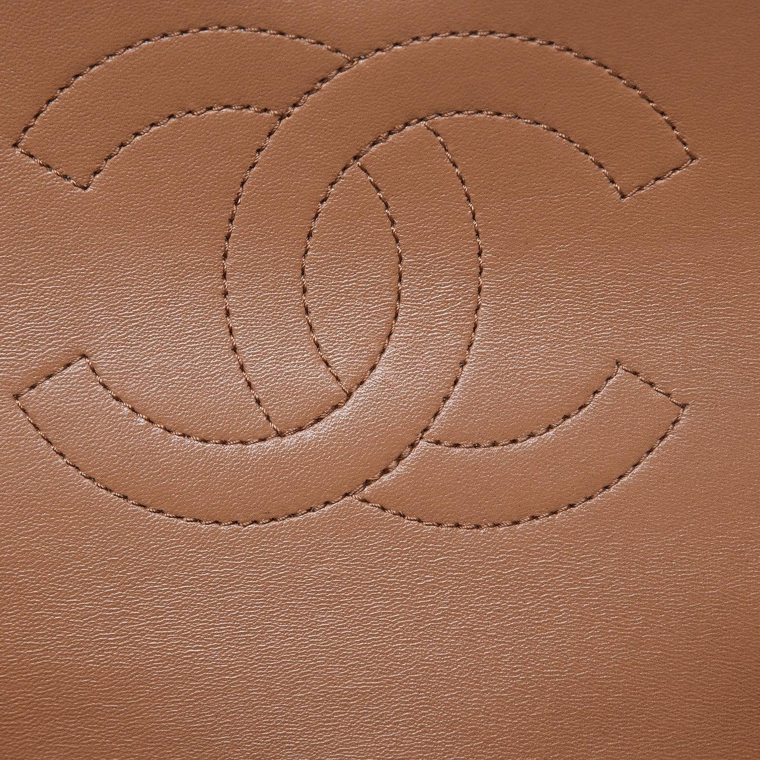 Chanel Lambskin Quilted Small Trendy CC Flap Dual Handle Bag Camel 10 of 11