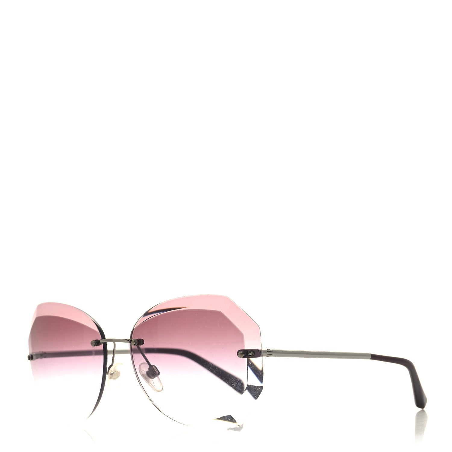 Chanel Metal Spring Round Sunglasses 4220 Pink 1 of 7