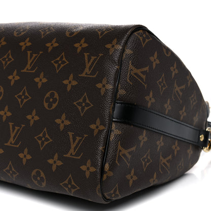 Louis Vuitton Monogram My World Tour Speedy Bandouliere 30 Black 9 of 22