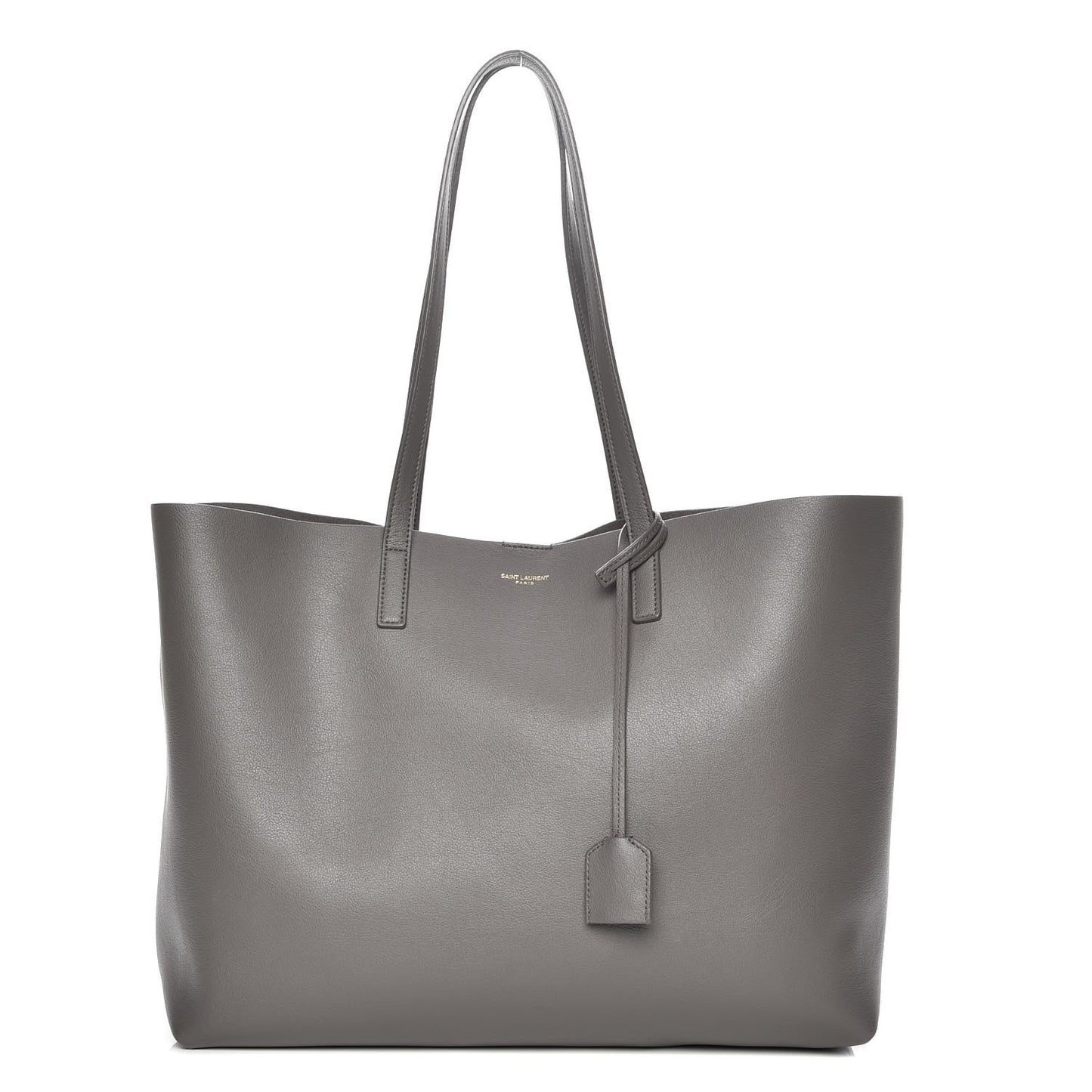 Calfskin Large Shopping Tote Earth