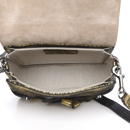Jimmy Choo Metallic Goatskin Lexie S Crossbody Gold 5 of 9