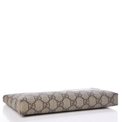 Gucci GG Supreme Monogram Wrist Wallet Black 4 of 10