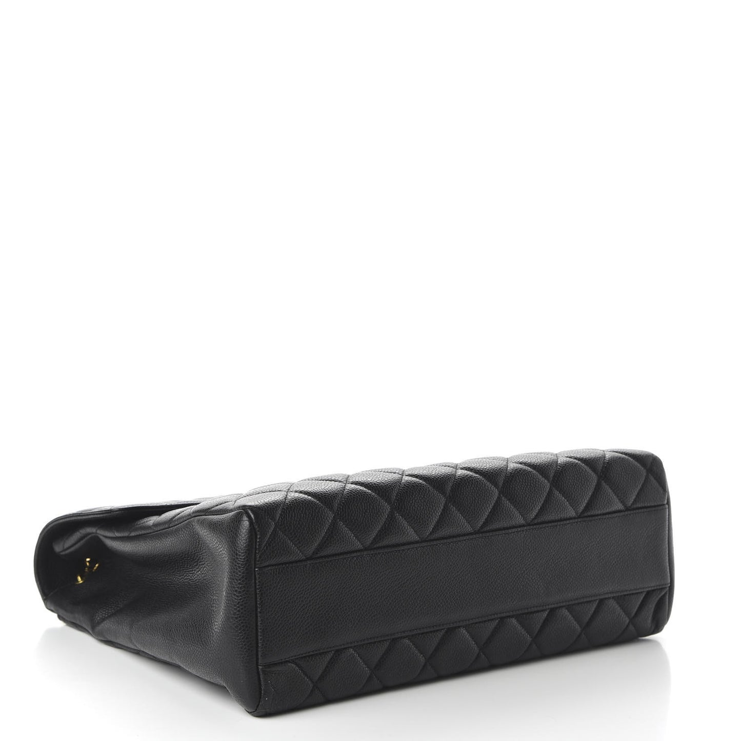 Caviar Jumbo Single Flap Black
