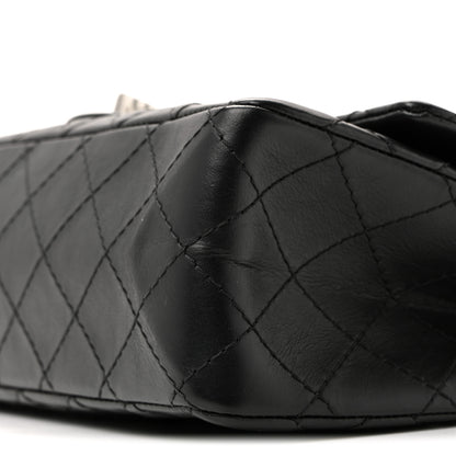 Chanel Aged Calfskin Quilted 2.55 Reissue 225 Flap Black 26 of 28