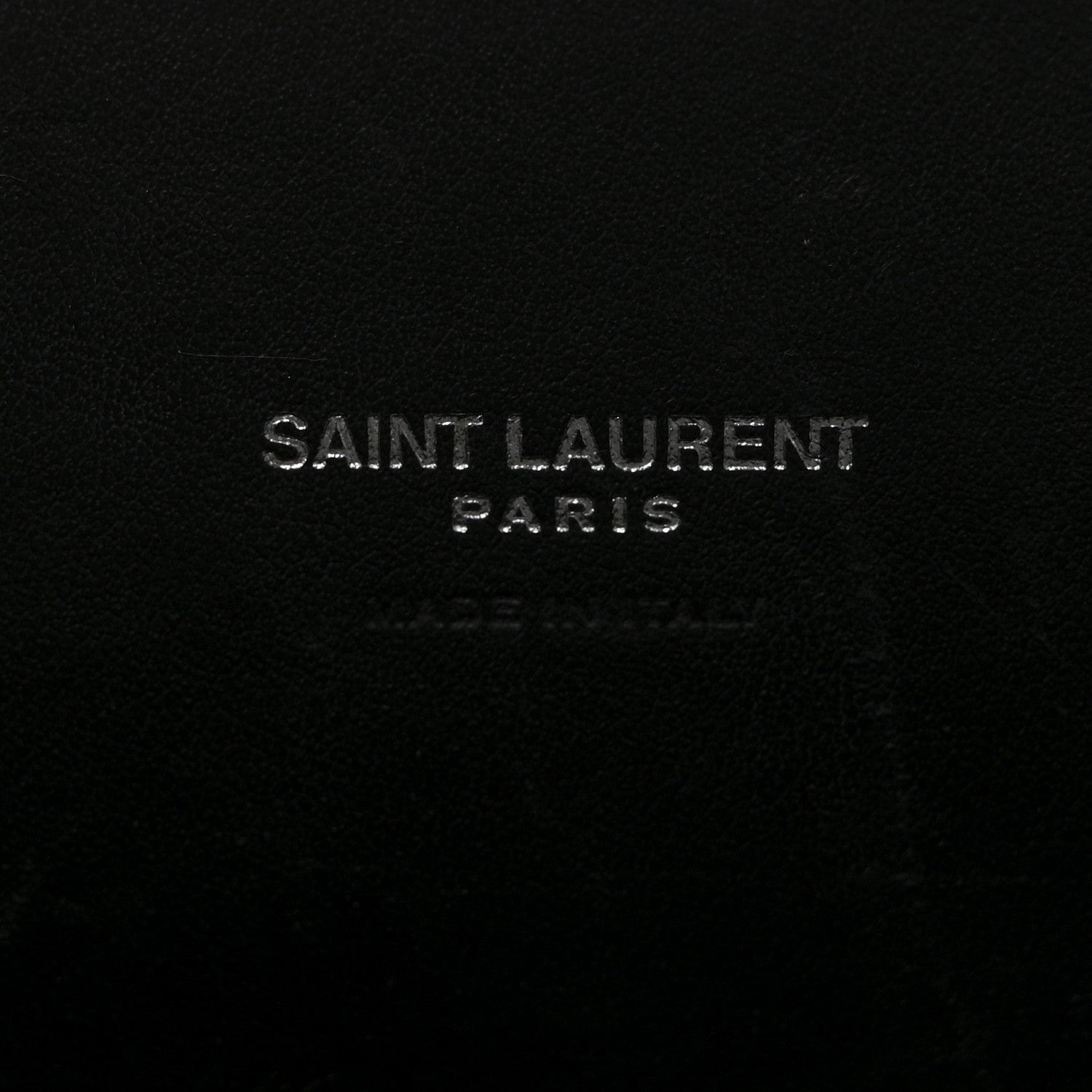 Saint Laurent Calfskin Crocodile Embossed Baby Sac De Jour Black 6 of 13