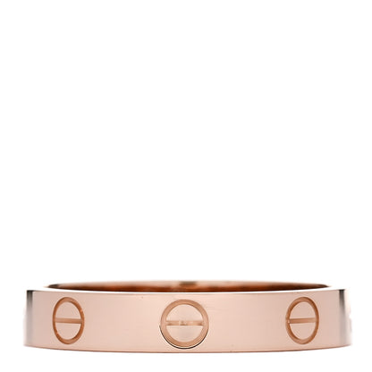 Cartier 18K Pink Gold 3.5mm LOVE Wedding Band Ring 57 8 1 of 5
